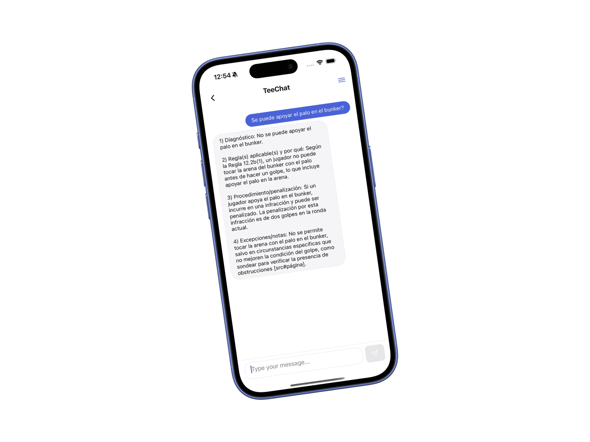 App mockup